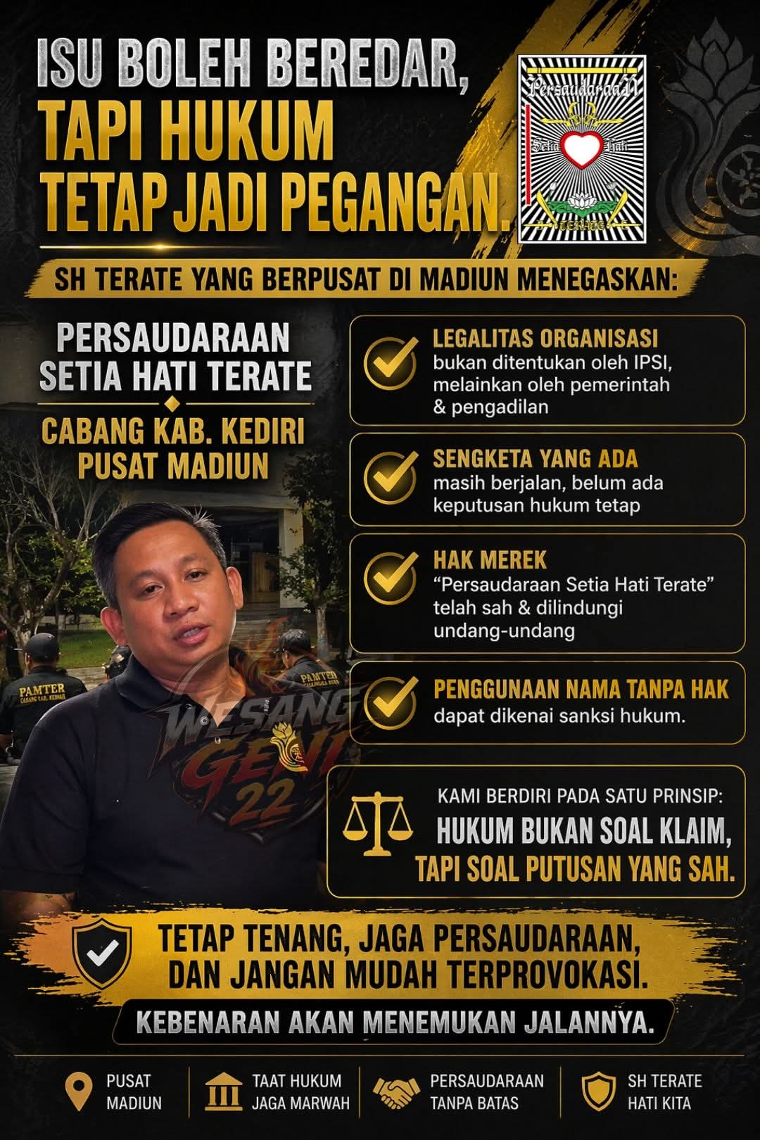 Pernyataan Klarifikasi Terkait Isu Munas di Jambi