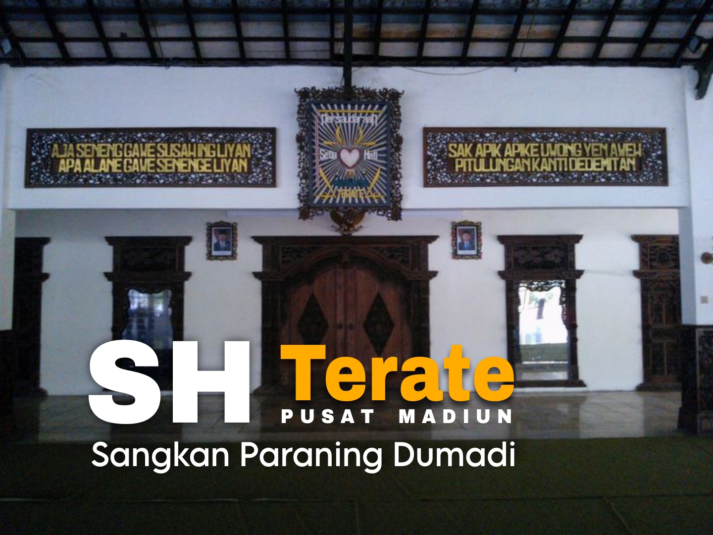 UPAYA PEMBUBARAN LATIHAN PSHT DI SARADAN BERBALIK PIHAK YANG MEMAKSA JUSTRU DIAMANKAN POLISI