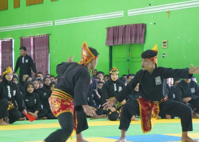 PSHT Cabang Pusat Madiun Gelar Halal Bihalal Blitar Buktikan Guyup Rukun Ciptakan Kondusivitas Wilayah