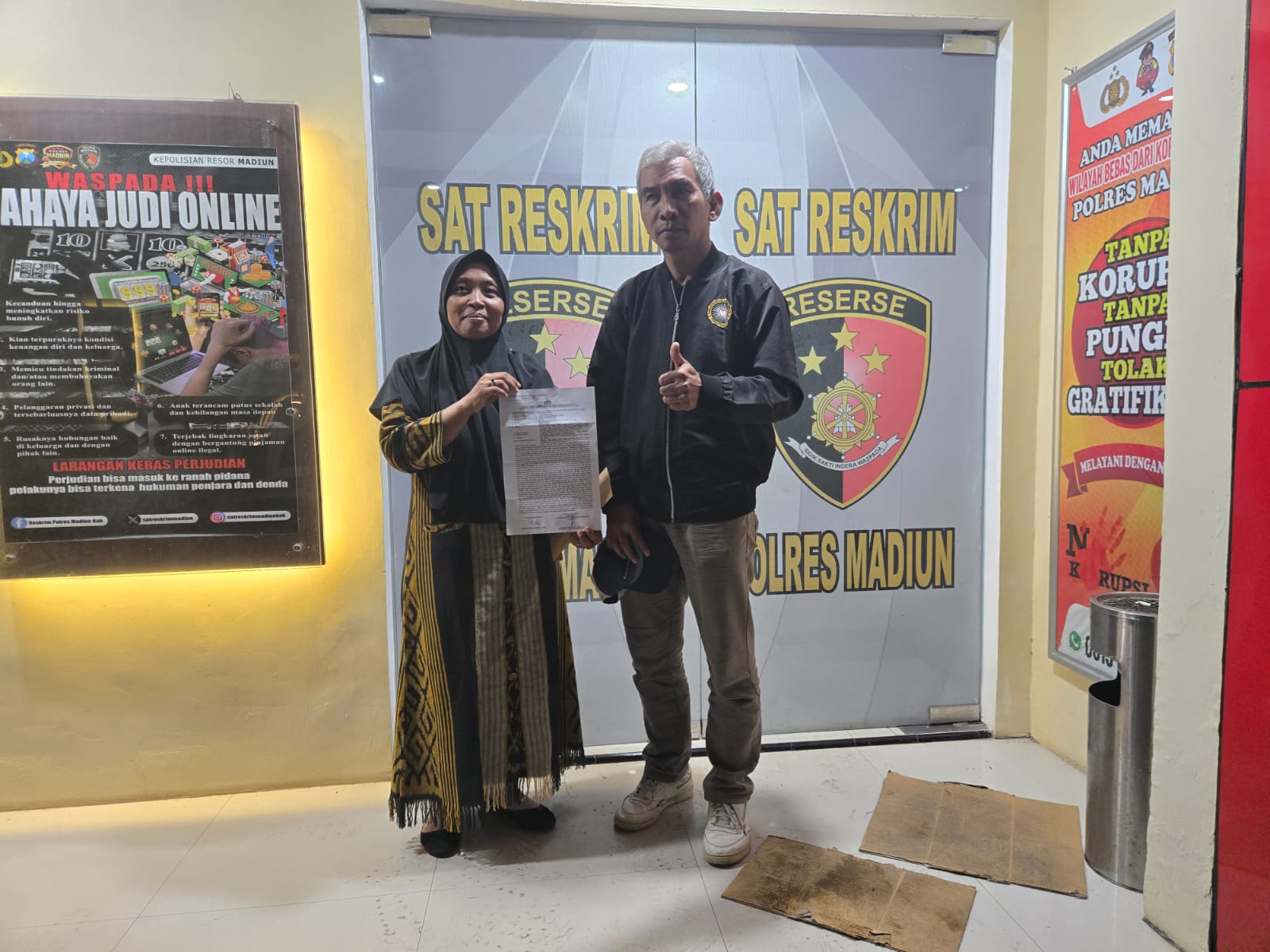 Oknum Mengaku “PSHT JJ” Geruduk Tempat Latihan di Saradan, Tim LHA Pusat Madiun Resmi Lapor Polisi